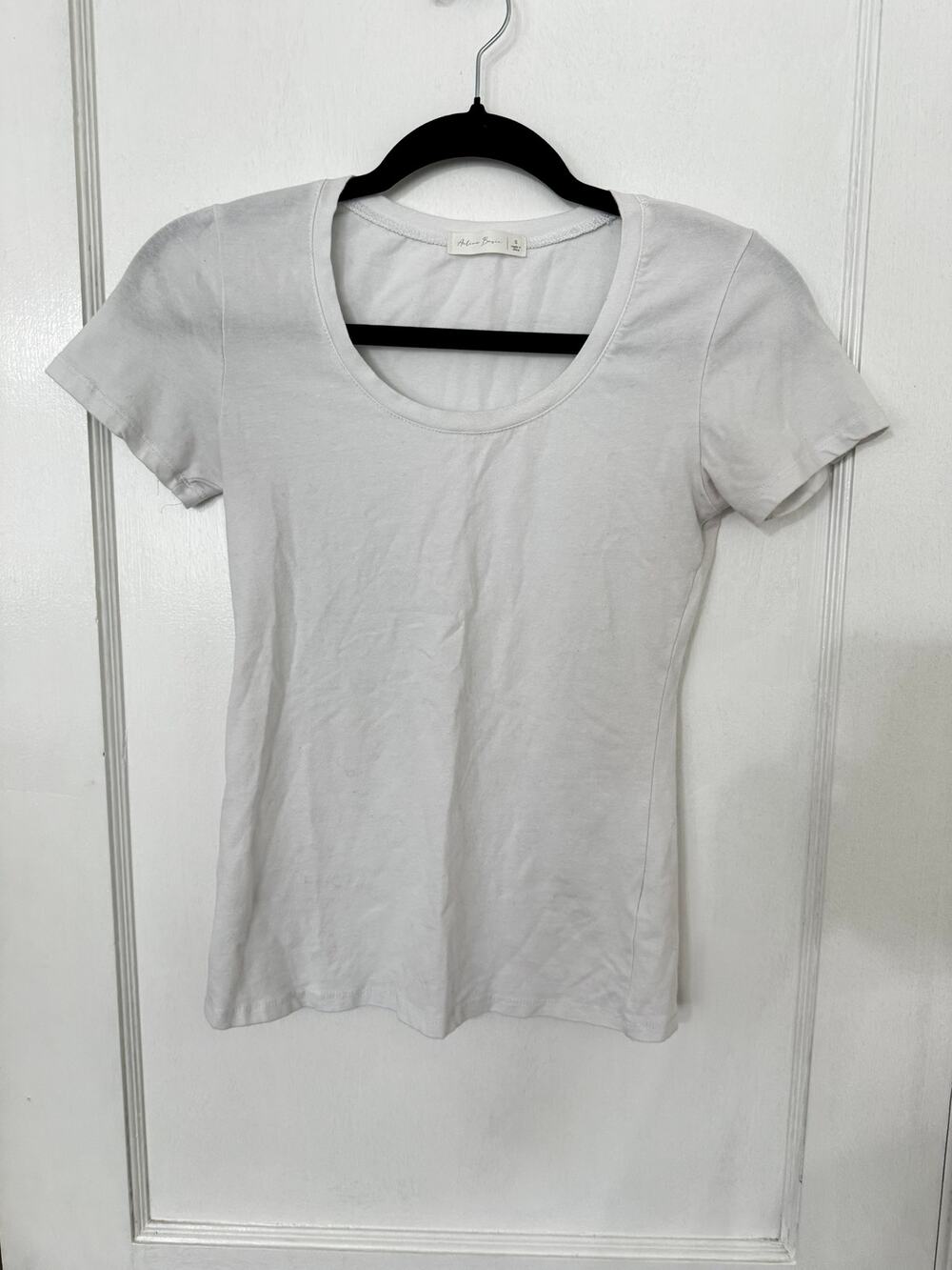 Active Basics Cotton Scoop Neck T shirt
